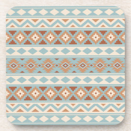 Porta-copo Aztec Essência Ptn IIIb Blue Cream Terracottas