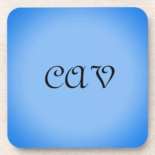 Porta-copo Azul Cornflower Sangria (Frente)