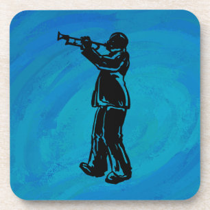 Porta-copo Azul de trompete de New York Boogie Nights