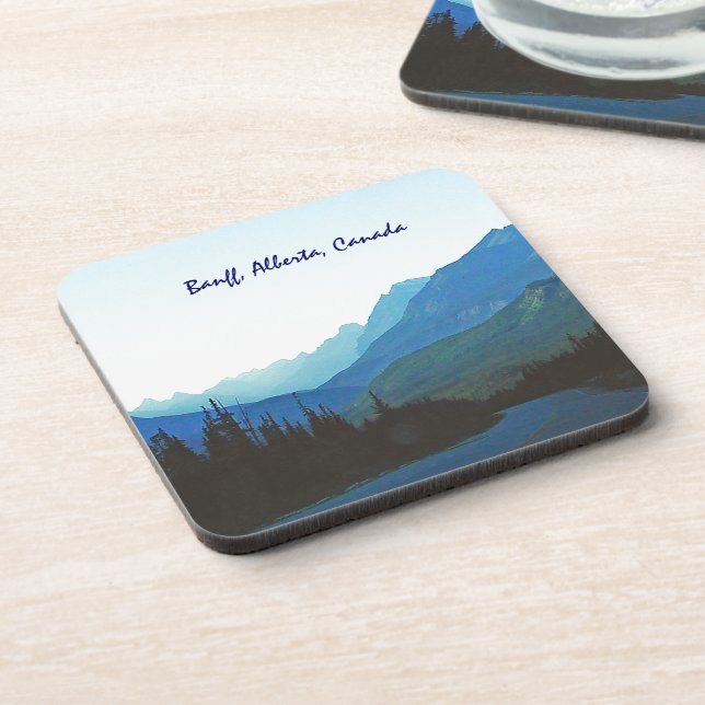 Porta-copo Azul-Jasper-Banff (Left Side)