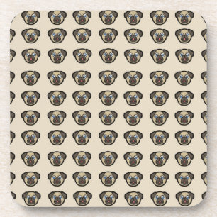 Porta-copo azulejo pug bg