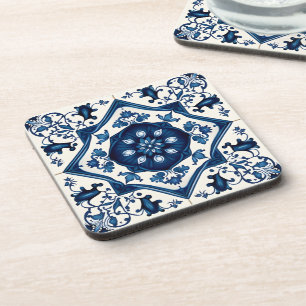 Porta-copo Azulejos do Mediterrâneo, Portugal, Azulejo, Majol