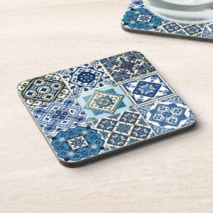 Porta-copo Azulejos do Mediterrâneo, Portugal, Azulejo, Majol