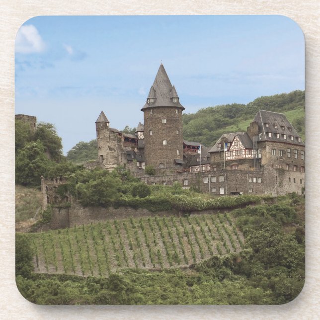 Porta-copo Bacharach, Alemanha, Castelo de Stahleck, Schloss (Frente)