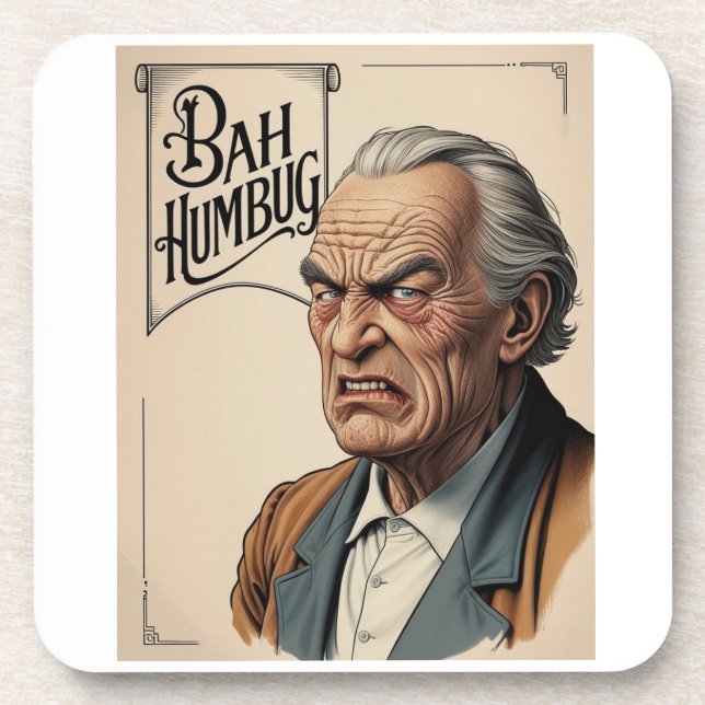 Porta-copo Bah Humbug! (Frente)