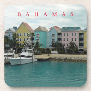 Porta-copo Bahamas Marina Village vê portas copos