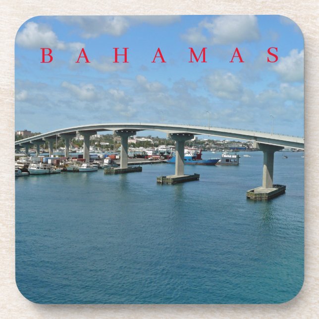 Porta-copo Bahamas Paradise Island - portas copos (Frente)