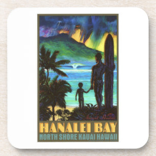 Porta-copo Baía de Hanalei