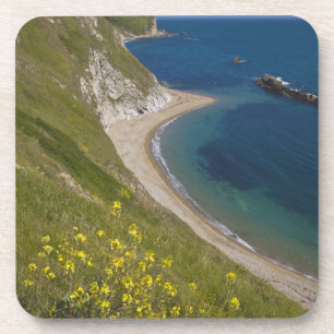 Porta-copo Baía de Man o War, Costa Jurássica, Lulworth, Dors