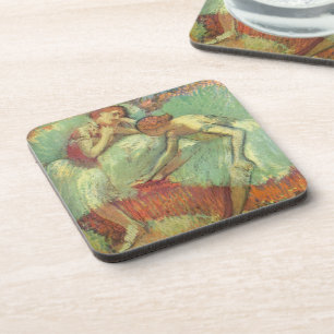 Porta-copo Bailarinas em Verde de Edgar Degas, Balé Antigo