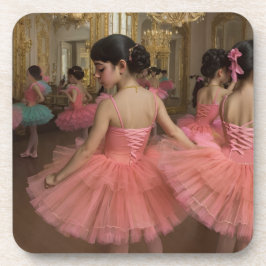 Porta-copo Bailarinas en una gran sala de estilo rocóco