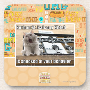 Porta-copo Balcão Kitteh do St. de Burbon