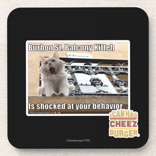 Porta-copo Balcão Kitteh do St. de Burbon (Frente)