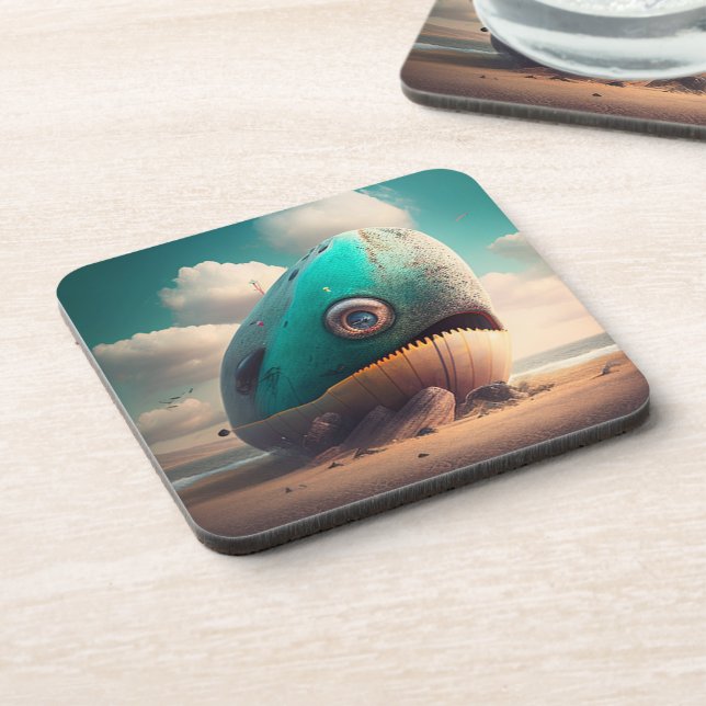 Porta-copo Baleia estranha (Left Side)