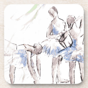 Porta-copo Ballerina Balé de Aquarela