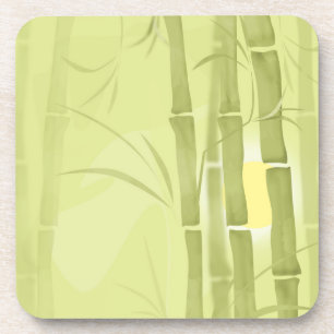 Porta-copo Bambu verde