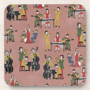 Porta-copo Banda de Jazz Vintage