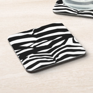Porta-copo Bandas De Zebra Pretas E Brancas