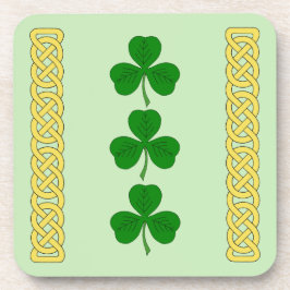 Porta-copo Bandas Shamrock Trio e Knotwork