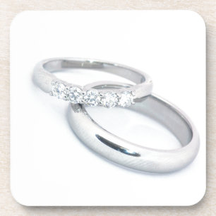 Porta-copo Bandas Silver Wedding Salvar Data