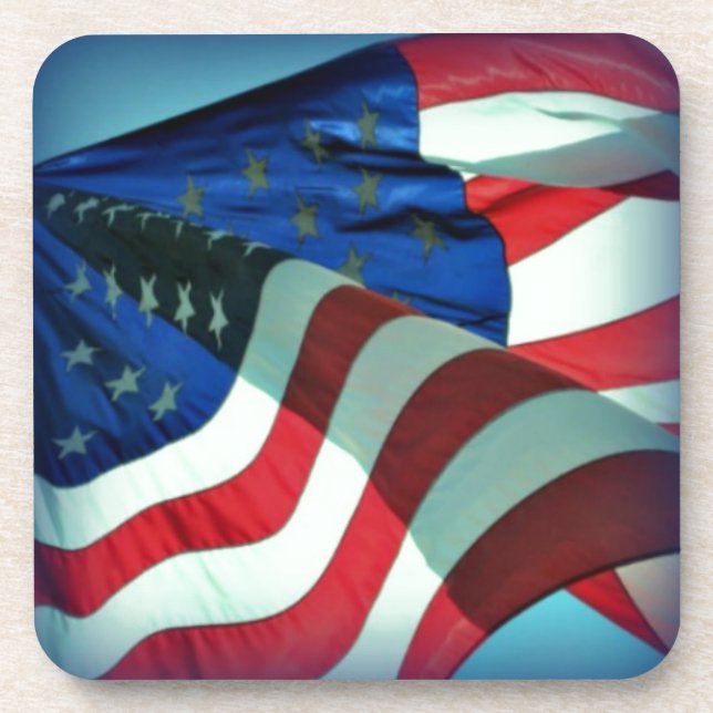 Porta-copo Bandeira Americana (Frente)