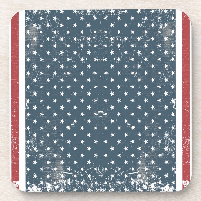 Porta-copo bandeira americana vertical (Frente)