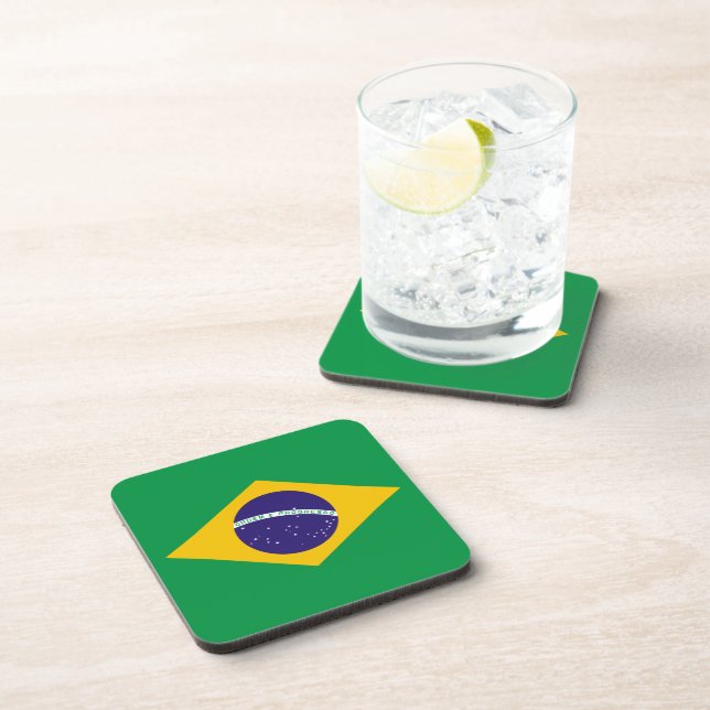 Porta-copo bandeira brasileira (Lado Direito)