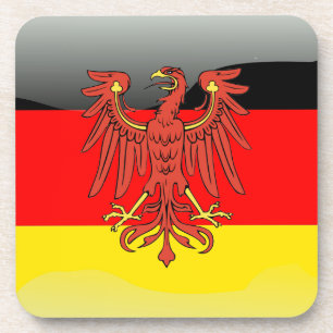Porta-copo Bandeira brilhante da Alemanha