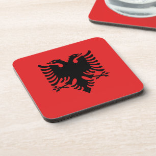 Porta-copo Bandeira da Albânia