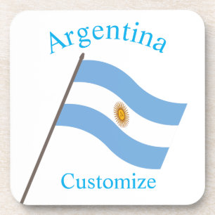 Porta-copo Bandeira da Argentina Thunder_Cove