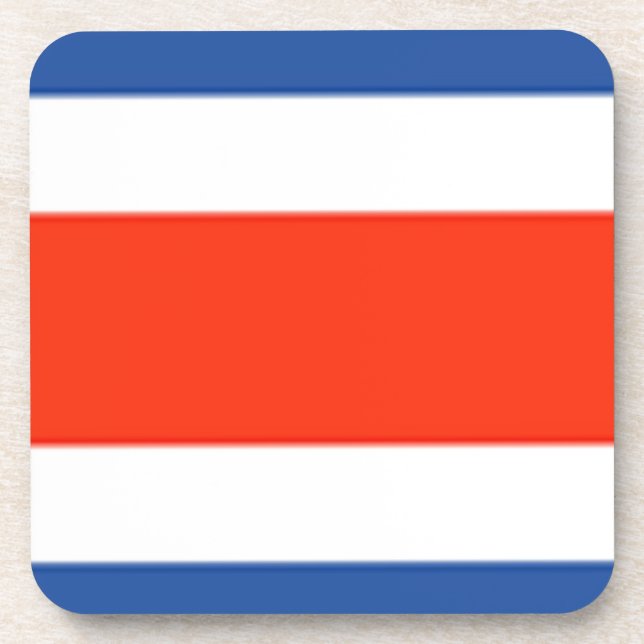 Porta-copo Bandeira da Costa Rica (Frente)