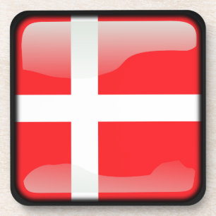 Porta-copo Bandeira da Dinamarca