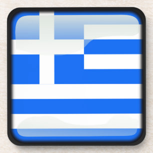 Porta-copo Bandeira da Grécia