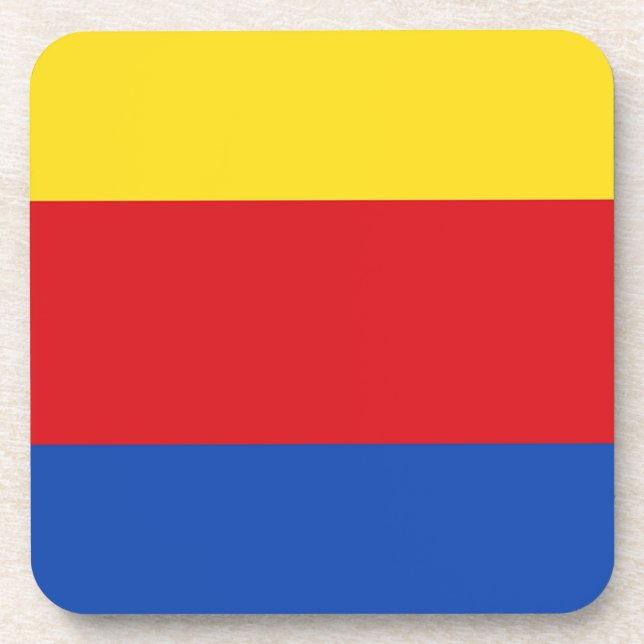 Porta-copo Bandeira da Holanda do Norte (Frente)