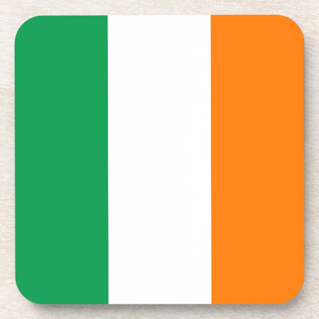Porta-copo Bandeira da Irlanda (Frente)