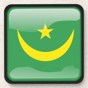 Porta-copo Bandeira da Mauritânia