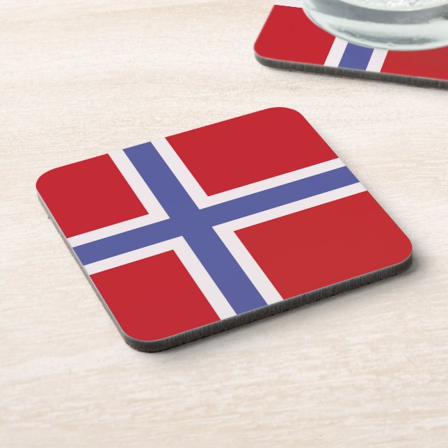Porta-copo Bandeira da Noruega (Left Side)