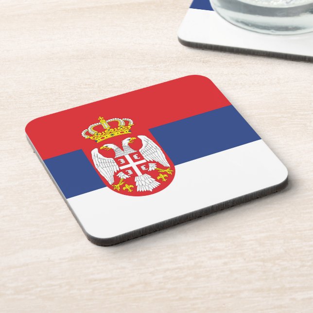 Porta-copo Bandeira da Sérvia (Left Side)