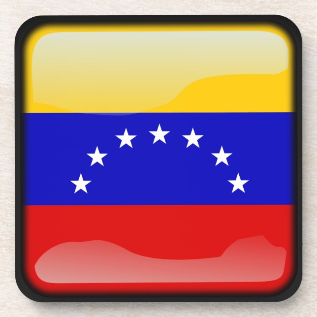 Porta-copo Bandeira da Venezuela (Frente)