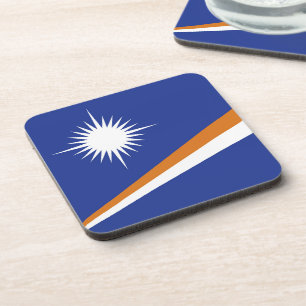 Porta-copo bandeira das Ilhas Marshall