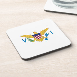 Porta-copo bandeira das Ilhas Virgens dos EUA