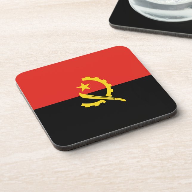 Porta-copo Bandeira de Angola (Left Side)