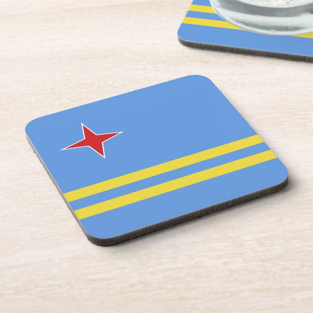 Porta-copo Bandeira de Aruba (Left Side)