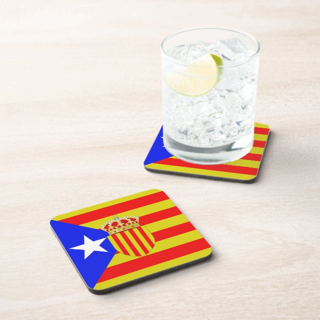 Porta-copo Bandeira de Catalonia (Lado Direito)