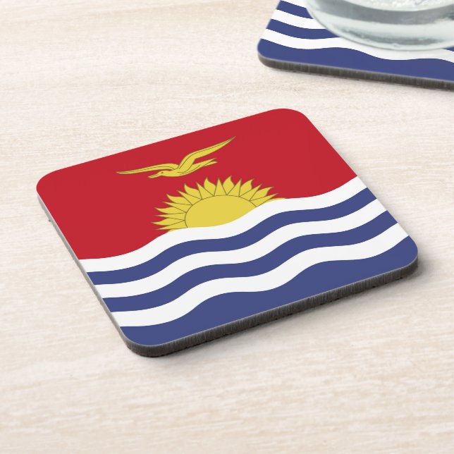 Porta-copo bandeira de Kiribati (Left Side)