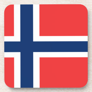 Porta-copo Bandeira de portas copos da cortiça de Noruega