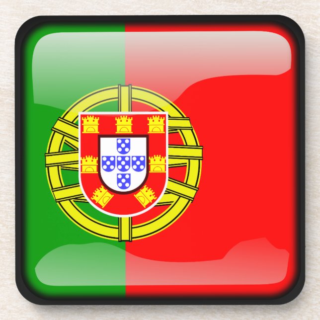 Porta-copo Bandeira de Portugal (Frente)