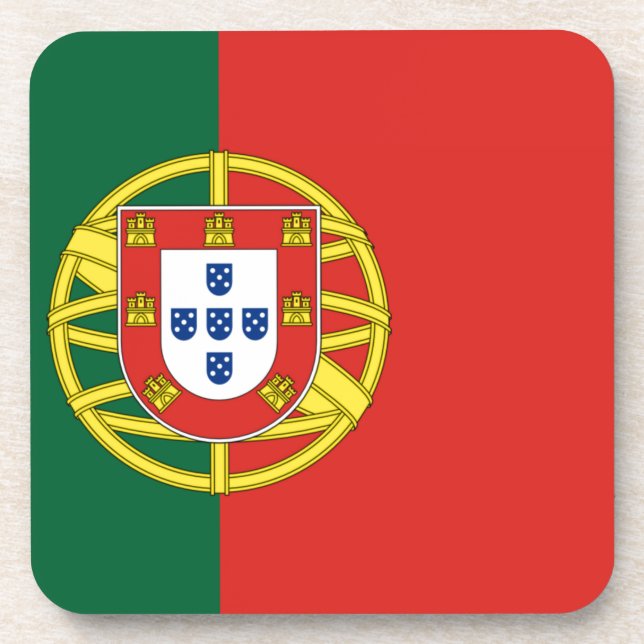 Porta-copo Bandeira de Portugal (Frente)
