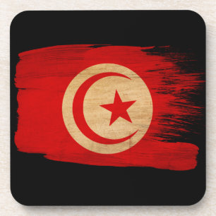 Porta-copo Bandeira de Tunísia