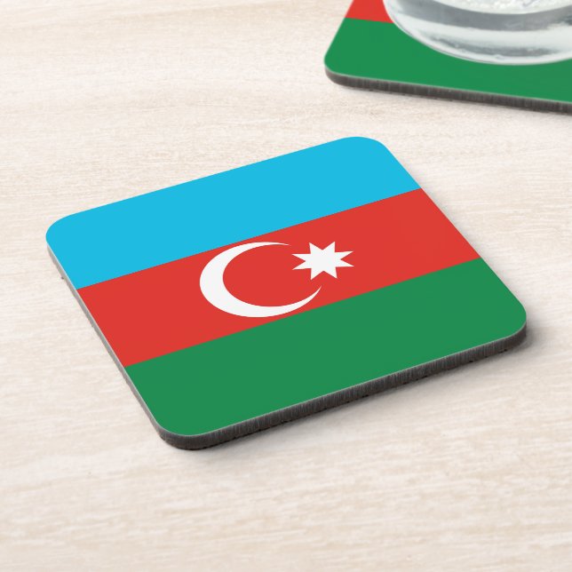Porta-copo Bandeira do Azerbaijão (Left Side)